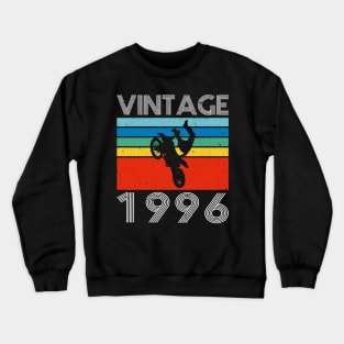 vintage since 1996 Crewneck Sweatshirt